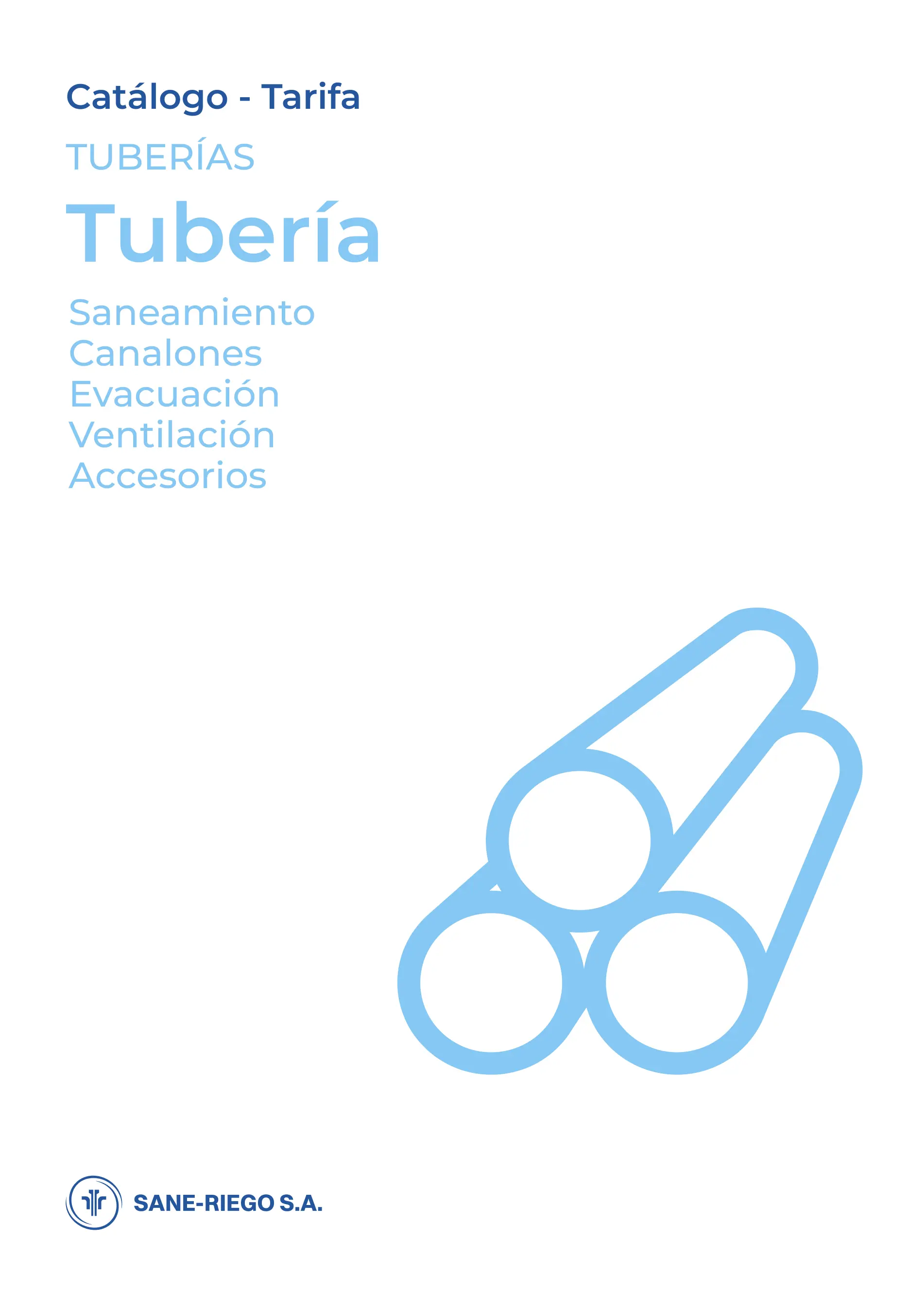 Catálogo de Tubería